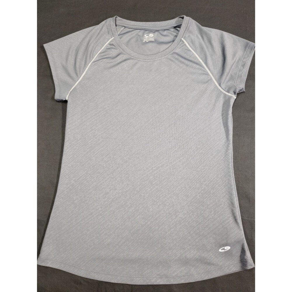 C9 by Champion Women's Gray Active Semi Fitted Workout Tee